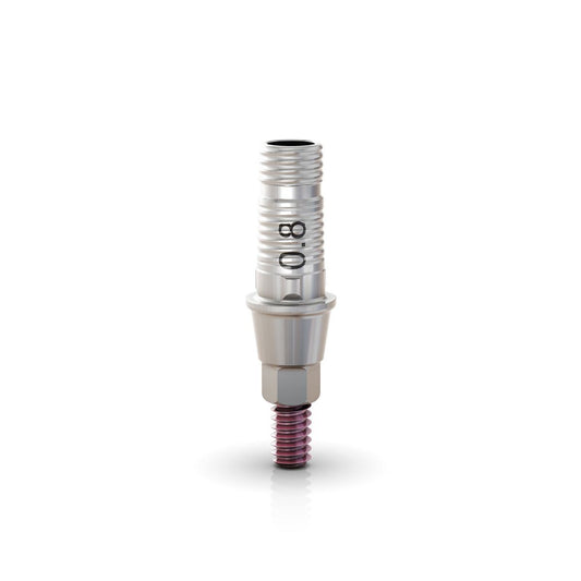 GM TiBase abutmendid eemaldava kruviga | kroonile & sillale, GH 0.8mm, Neodent